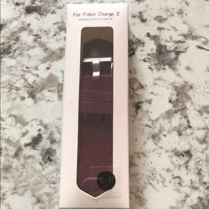 Silicone Band for Fitbit™ Charge 2 - Purple Woven